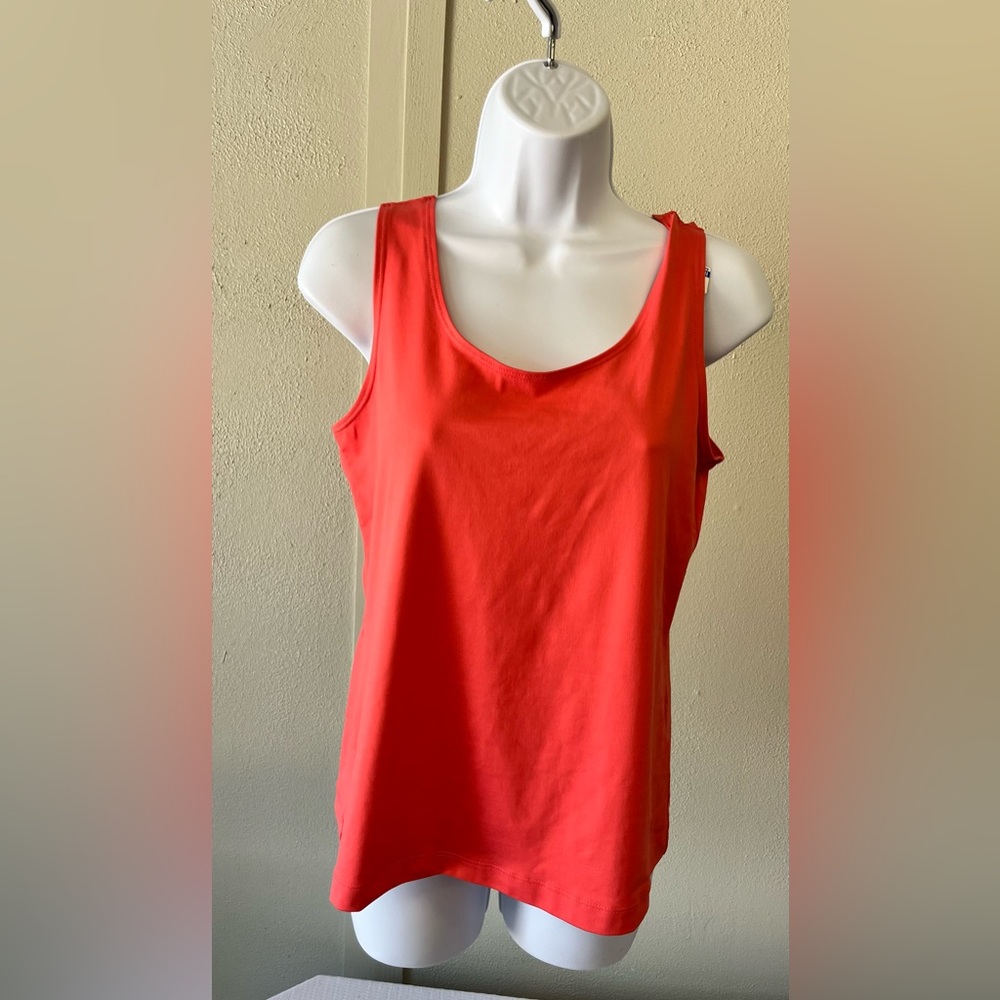 Sold…CHICO’S Coral Tank Top - Picture 3 of 8
